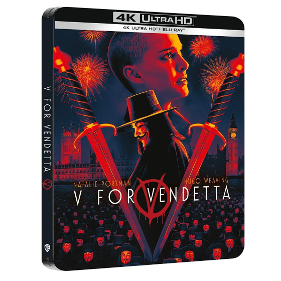 V de Vendetta - Edición Metálica [4K UHD/BLU-RAY]