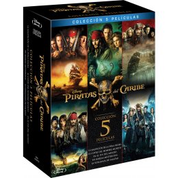Piratas del Caribe: Colección 5 Películas [BLU-RAY]