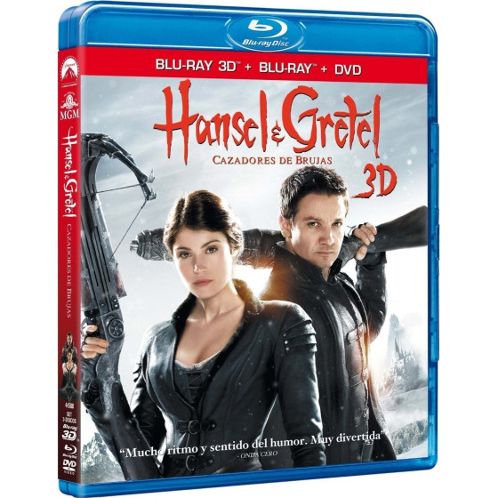 HANSEL Y GRETEL: CAZADORES DE BRUJAS [BLU-RAY/3D]
