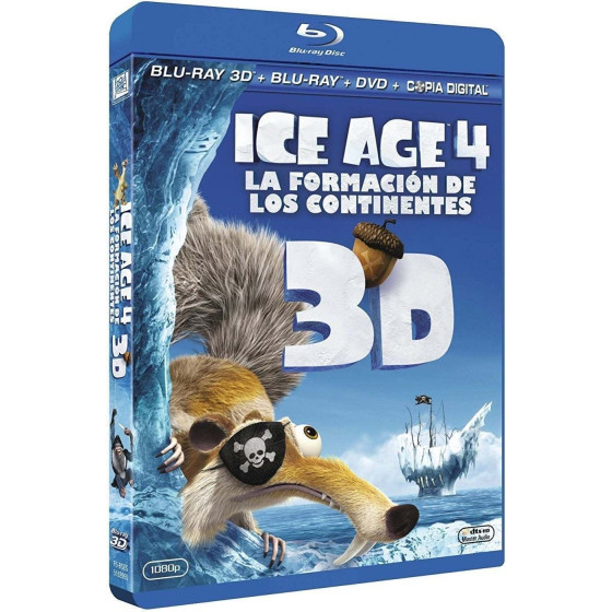 ICE AGE 4: LA FORMACIÓN DE LOS CONTINENTES [BLU-RAY/3D]