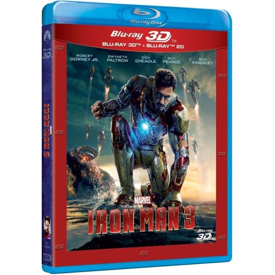 IRON MAN 3 [BLU-RAY/3D]