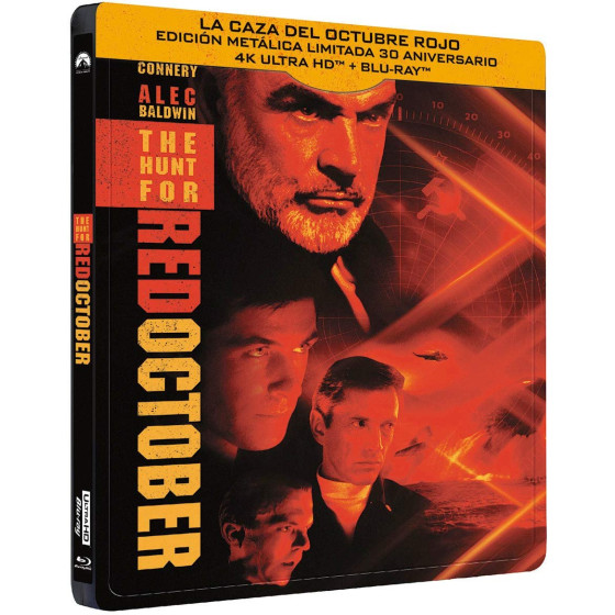 La Caza del Octubre Rojo - Edición Metálica 30º Aniversario [4K UHD/BLU-RAY]