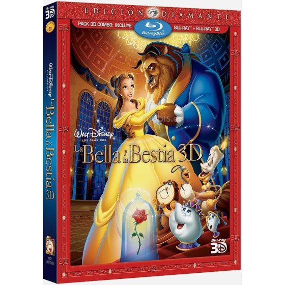 LA BELLA Y LA BESTIA - EDIC. DIAMANTE [BLU-RAY/3D]