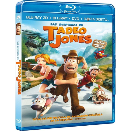 LAS AVENTURAS DE TADEO JONES [BLU-RAY/3D]
