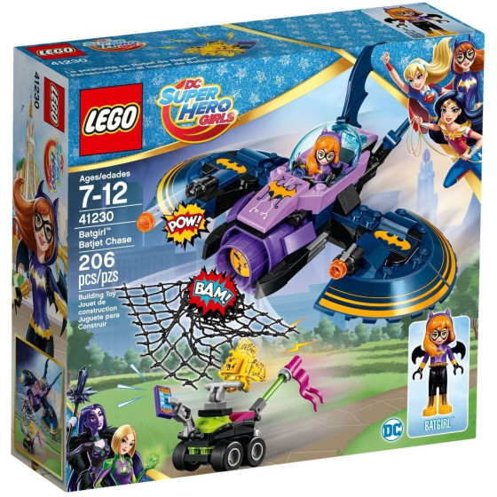 LEGO DC Super Hero Girls - 41230 - Persecución en el batjet de Batgirl