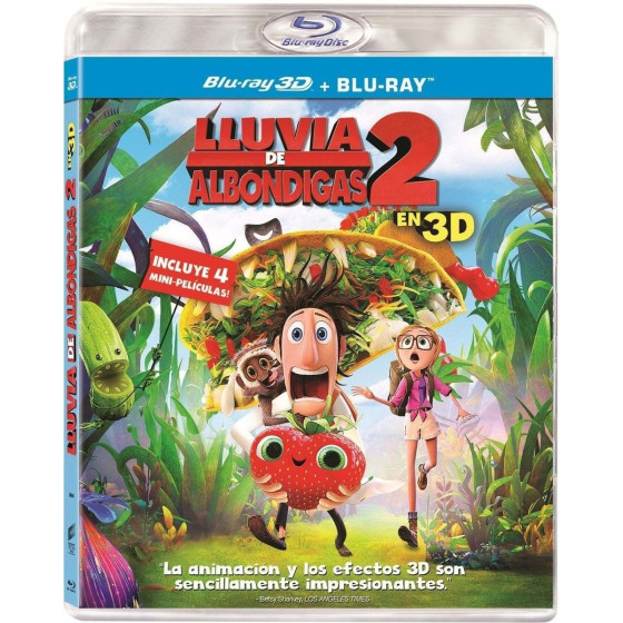 LLUVIA DE ALBONDIGAS 2 [BLU-RAY/3D]