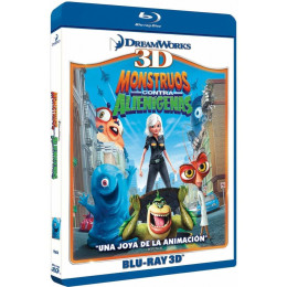 MONSTRUOS CONTRA ALIENÍGENAS [BLU-RAY/3D]