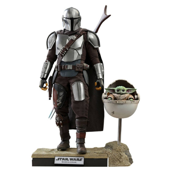 Star Wars The Mandalorian Pack de 2 Figuras 1/6 The Mandalorian & The Child Deluxe 30 cm