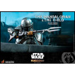 Star Wars The Mandalorian Pack de 2 Figuras 1/6 The Mandalorian & The Child Deluxe 30 cm