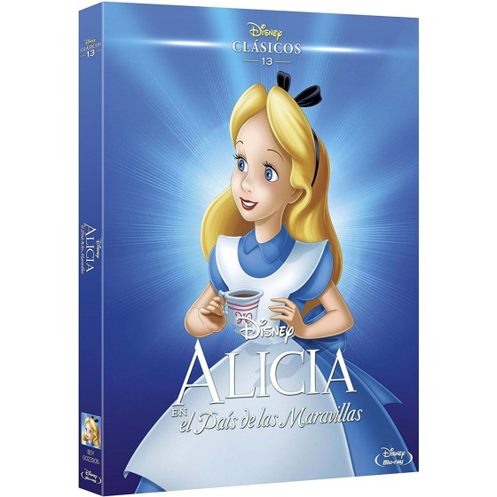 ALICIA EN EL PAÍS DE LAS MARAVILLAS - EDIC. FUNDA CARTÓN (2016) [BLU-RAY]