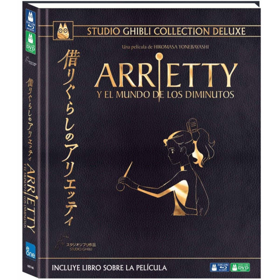 ARRIETTY Y EL MUNDO DE LOS DIMINUTOS - EDIC. DELUXE COMBO [BLU-RAY]