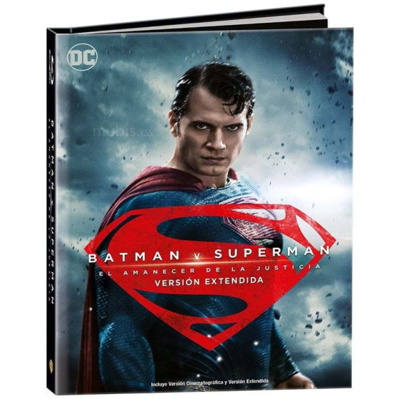 BATMAN V SUPERMAN: EL AMANECER DE LA JUSTICIA - EDIC. DIGIBOOK LENTICULAR [BLU-RAY]
