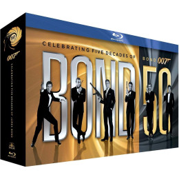 BOND 50 ANIVERSARIO - COLECCIÓN COMPLETA 23 TÍTULOS+1 (BLU-RAY)