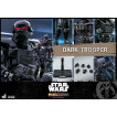 Star Wars The Mandalorian Figura 1/6 Dark Trooper 32 cm