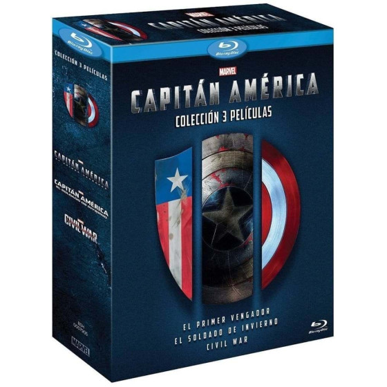 CAPITÁN AMÉRICA: TRILOGÍA [BLU-RAY]