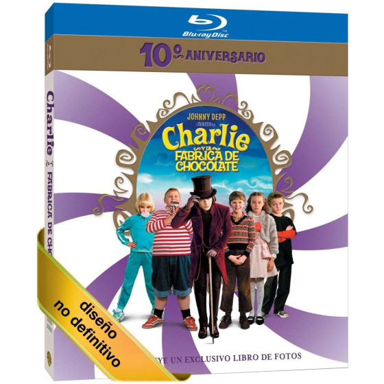 CHARLIE Y LA FÁBRICA DE CHOCOLATE - EDIC. 10º ANIVERSARIO [BLU-RAY]