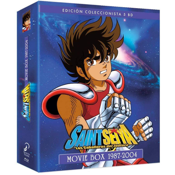 Saint Seiya: Los Caballeros Del Zodiaco - Movie Box 1987-2004 [BLU-RAY]