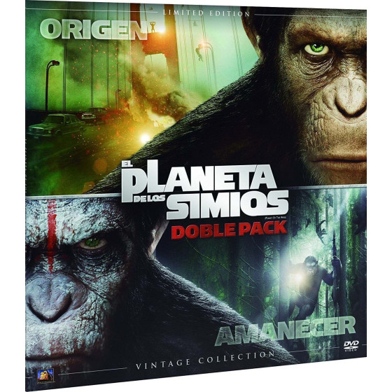 EL PLANETA DE LOS SIMIOS: DOBLE PACK - COLECCIÓN VINTAGE (FUNDA VINILO) [BLU-RAY]