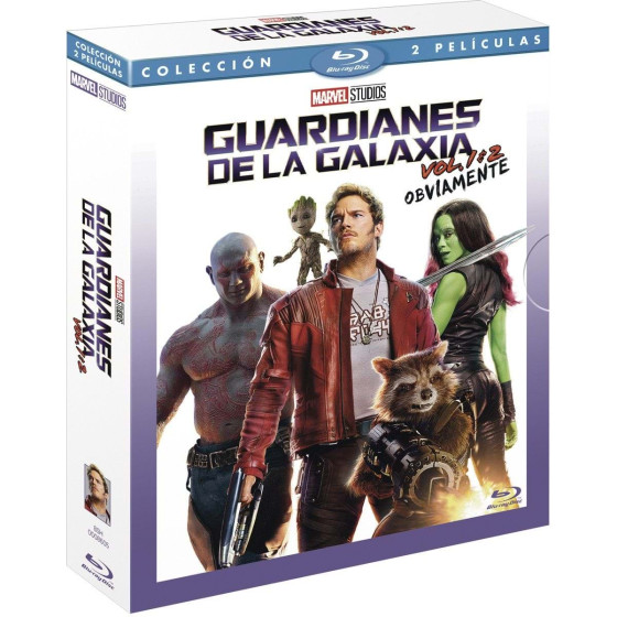 GUARDIANES DE LA GALAXIA PACK VOL. 1+2 [BLU-RAY]