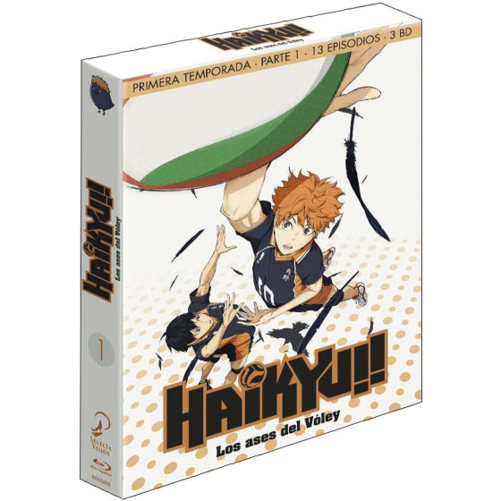 HAIKYU: LOS ASES DEL VOLEY - TEMPORADA 1 - PARTE 1 - EDIC. COLECCIONISTA [BLU-RAY]