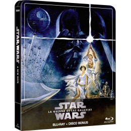 STAR WARS IV: UNA NUEVA ESPERANZA - EDIC. METÁLICA [BLU-RAY]