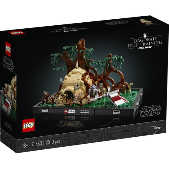 LEGO Star Wars - 75330 - Diorama: Entrenamiento Jedi en Dagobah