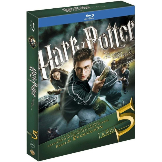 HARRY POTTER (PARTE 5) Y LA ORDEN DEL FÉNIX - AÑO 5 - EDIC. CON LIBRO [BLU-RAY]
