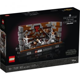 LEGO Star Wars - 75339 - Diorama: Compactador de Basura de la Estrella de la Muerte