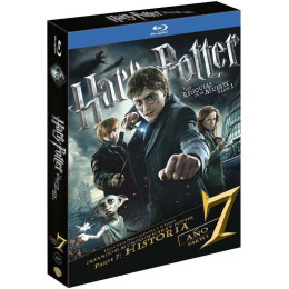 HARRY POTTER (PARTE 7) Y LAS RELIQUIAS DE LA MUERTE PARTE 1 - AÑO 7 - EDIC. CON LIBRO [BLU-RAY]