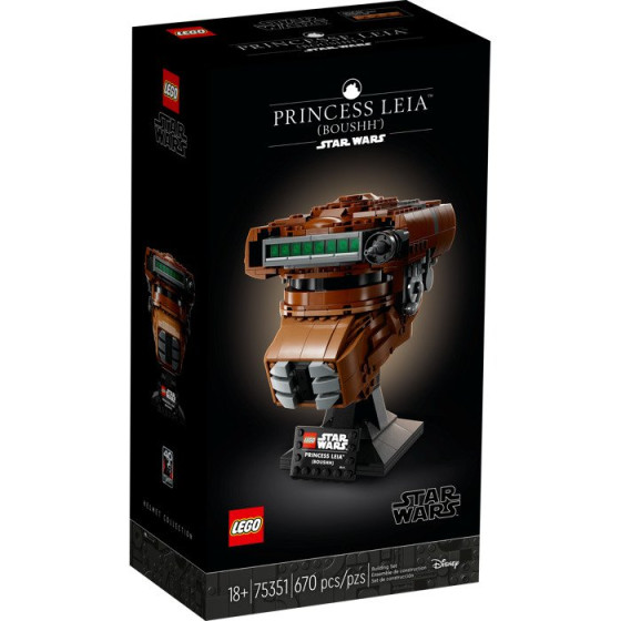 LEGO Star Wars - 75351 - Casco de la Princesa Leia (Boushh)