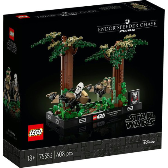 LEGO Star Wars - 75353 - Diorama: Duelo de Speeders en Endor