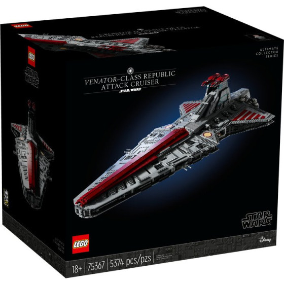 LEGO Star Wars - 75367 - Crucero de Ataque Clase Venator de la República