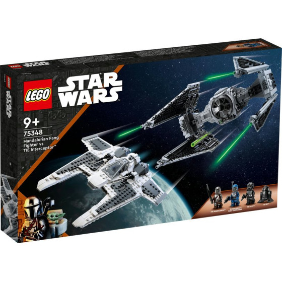 LEGO Star Wars - 75348 - Caza Colmillo Mandaloriano vs. Interceptor TIE