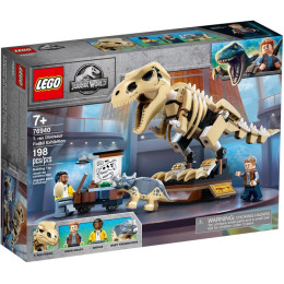 LEGO Jurassic World™ - 76940 - Exposición del Dinosaurio T. rex Fosilizado