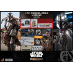 Star Wars The Mandalorian Pack de 2 Figuras 1/6 The Mandalorian & Grogu Deluxe Version 30 cm Figuras Star Wars