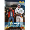 Regreso al futuro Figura Movie Masterpiece 1/6 Doc Brown (Deluxe Version) 30 cm