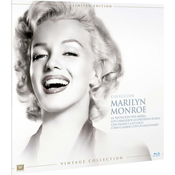 MARILYN MONROE: COLECCIÓN VINTAGE (FUNDA VINILO) (4 PELÍCULAS) [BLU-RAY]