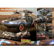 Regreso al Futuro III Vehículo Movie Masterpiece 1/6 DeLorean Time Machine 72 cm