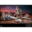 Star Wars The Clone Wars Figura 1/6 Heavy Weapons Clone Trooper & BARC Speeder with Sidecar 30 cm