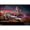 Star Wars The Clone Wars Figura 1/6 Heavy Weapons Clone Trooper & BARC Speeder with Sidecar 30 cm