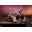 Star Wars The Clone Wars Figura 1/6 Heavy Weapons Clone Trooper & BARC Speeder with Sidecar 30 cm