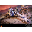 Star Wars The Clone Wars Figura 1/6 Heavy Weapons Clone Trooper & BARC Speeder with Sidecar 30 cm