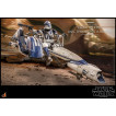 Star Wars The Clone Wars Figura 1/6 Heavy Weapons Clone Trooper & BARC Speeder with Sidecar 30 cm