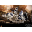 Star Wars The Clone Wars Figura 1/6 Heavy Weapons Clone Trooper & BARC Speeder with Sidecar 30 cm