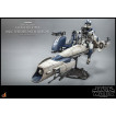 Star Wars The Clone Wars Figura 1/6 Heavy Weapons Clone Trooper & BARC Speeder with Sidecar 30 cm