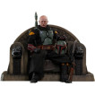 Star Wars The Mandalorian Figura 1/6 Boba Fett (Repaint Armor) and Throne 30 cm