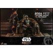 Star Wars The Mandalorian Figura 1/6 Boba Fett (Repaint Armor) and Throne 30 cm