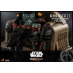 Star Wars The Mandalorian Figura 1/6 Boba Fett (Repaint Armor) and Throne 30 cm