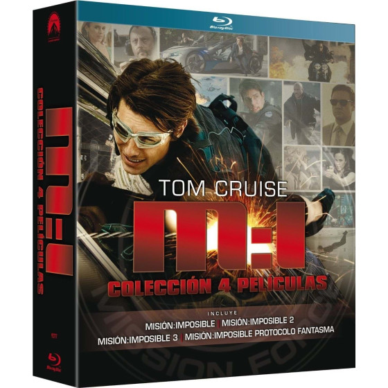 MISIÓN IMPOSIBLE: TETRALOGÍA [BLU-RAY]