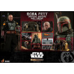 Star Wars The Mandalorian Figura 1/6 Boba Fett (Repaint Armor) and Throne 30 cm